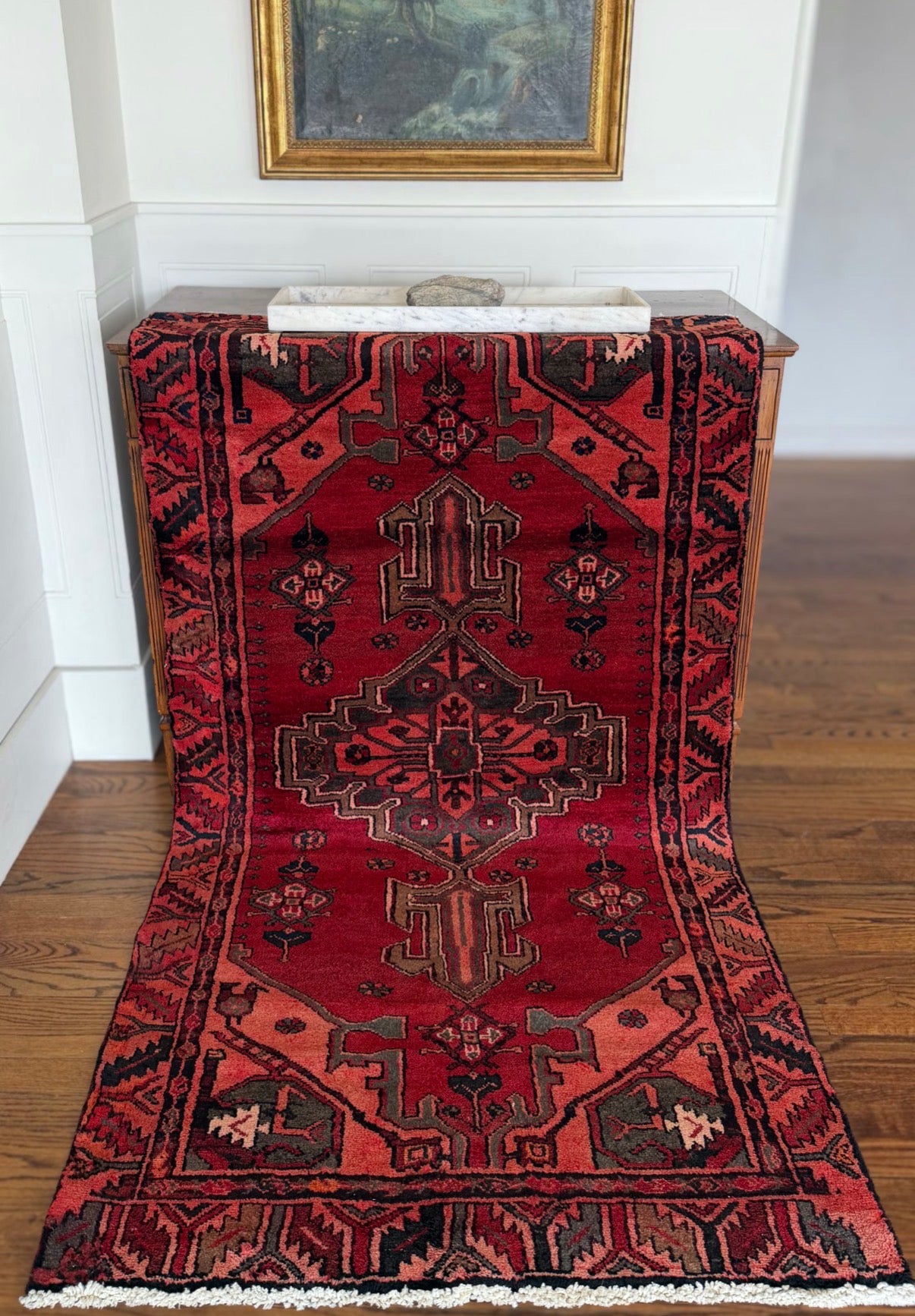 Vintage Fireglyph 3’3 x 6’4 circa 1930-1940