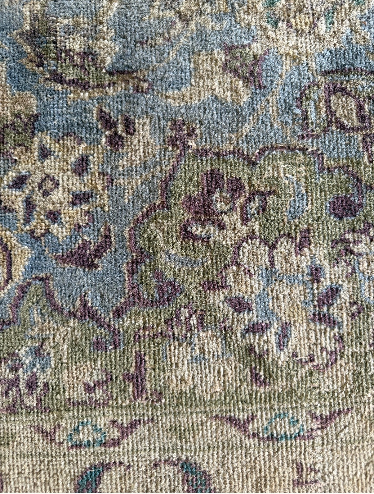 Vintage Celeste Rug 8’5 x 12’5 circa 1940-1950