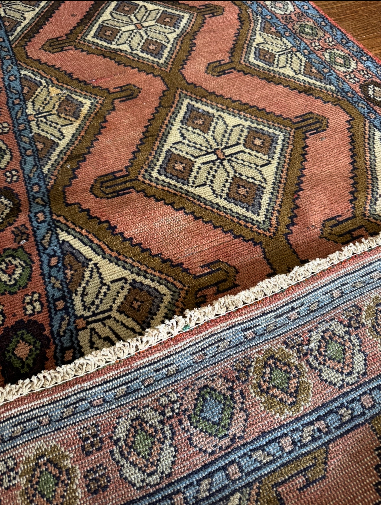 Vintage Blush Clay Runner 2’9 x 9’6