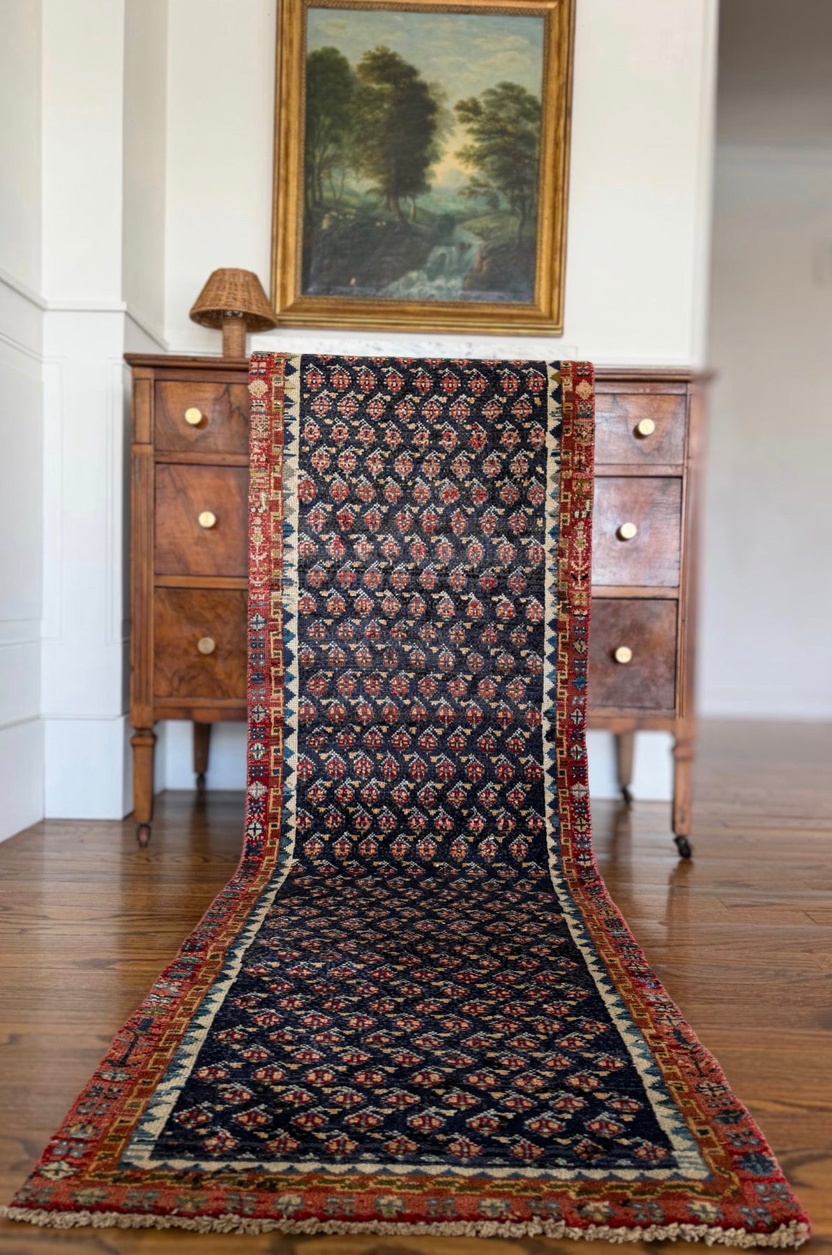 Vintage  Navy Souk  2’x 6’7 circa 1940-1960