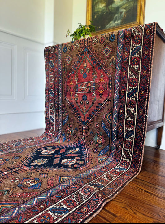 Vintage Desert Jewel Runner 3’6 x 13’10