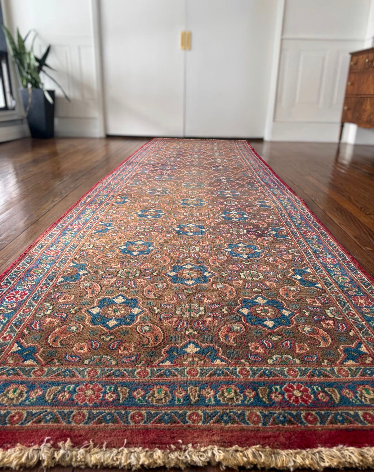 Vintage  Paisley Testament 3’7 x 12’4  circa 1920–1940