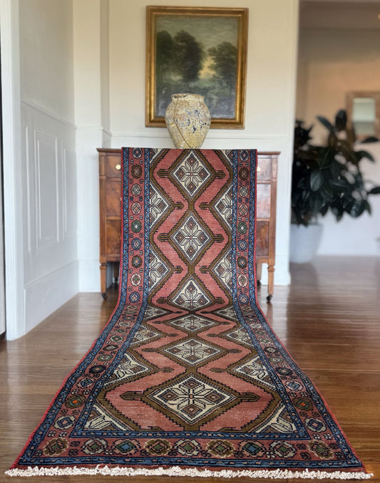 Vintage Blush Clay Runner 2’9 x 9’6