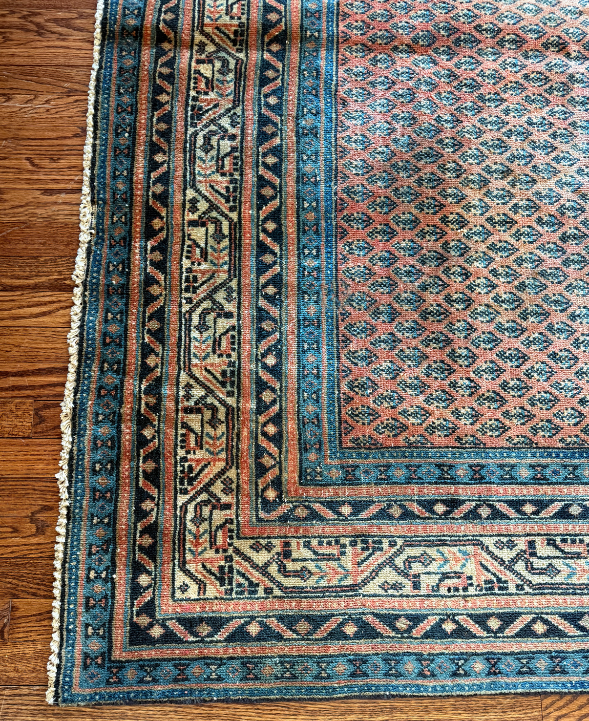Vintage Persian Malayer Rug — 6’8” x 10’6”