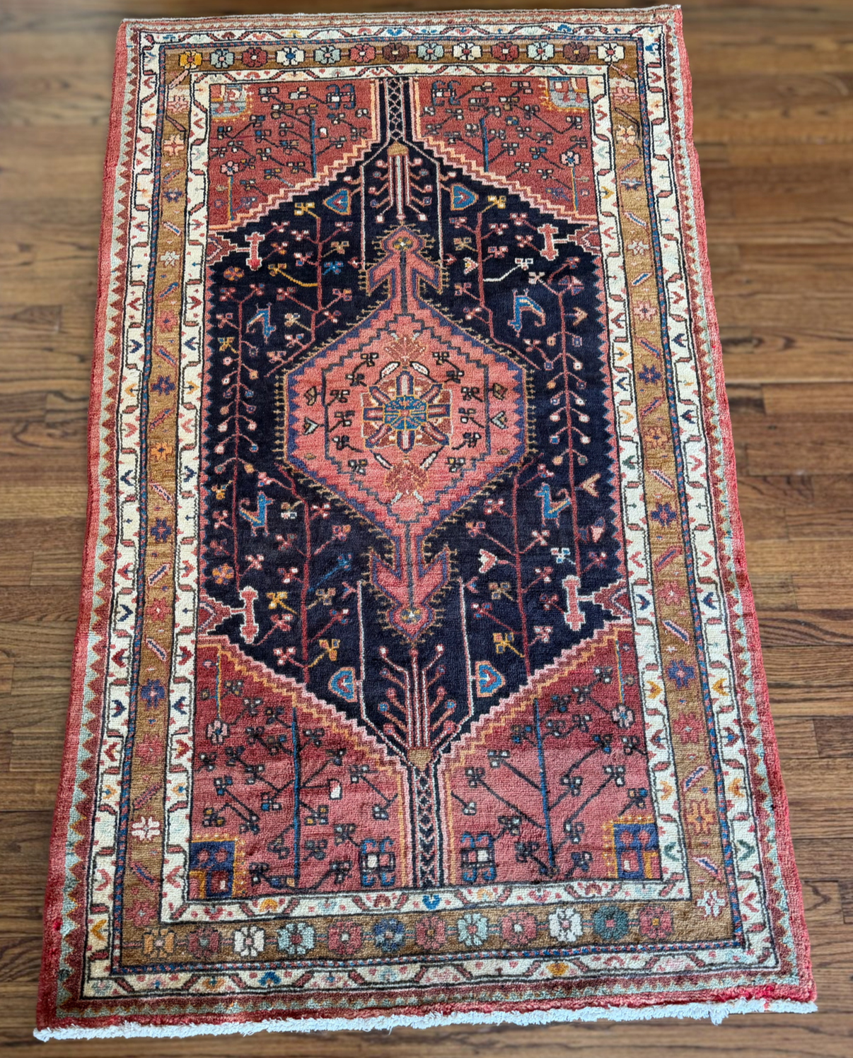 Vintage Anatolian  Stillwork Runner (3’8” x 6’1”)
