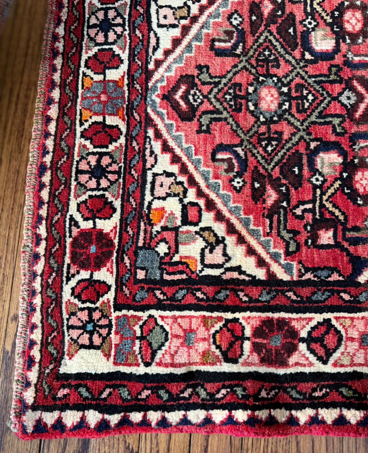 Vintage Garnet Archive No. 13 • Circa 1920s–1940s | 2’8 x 10’6