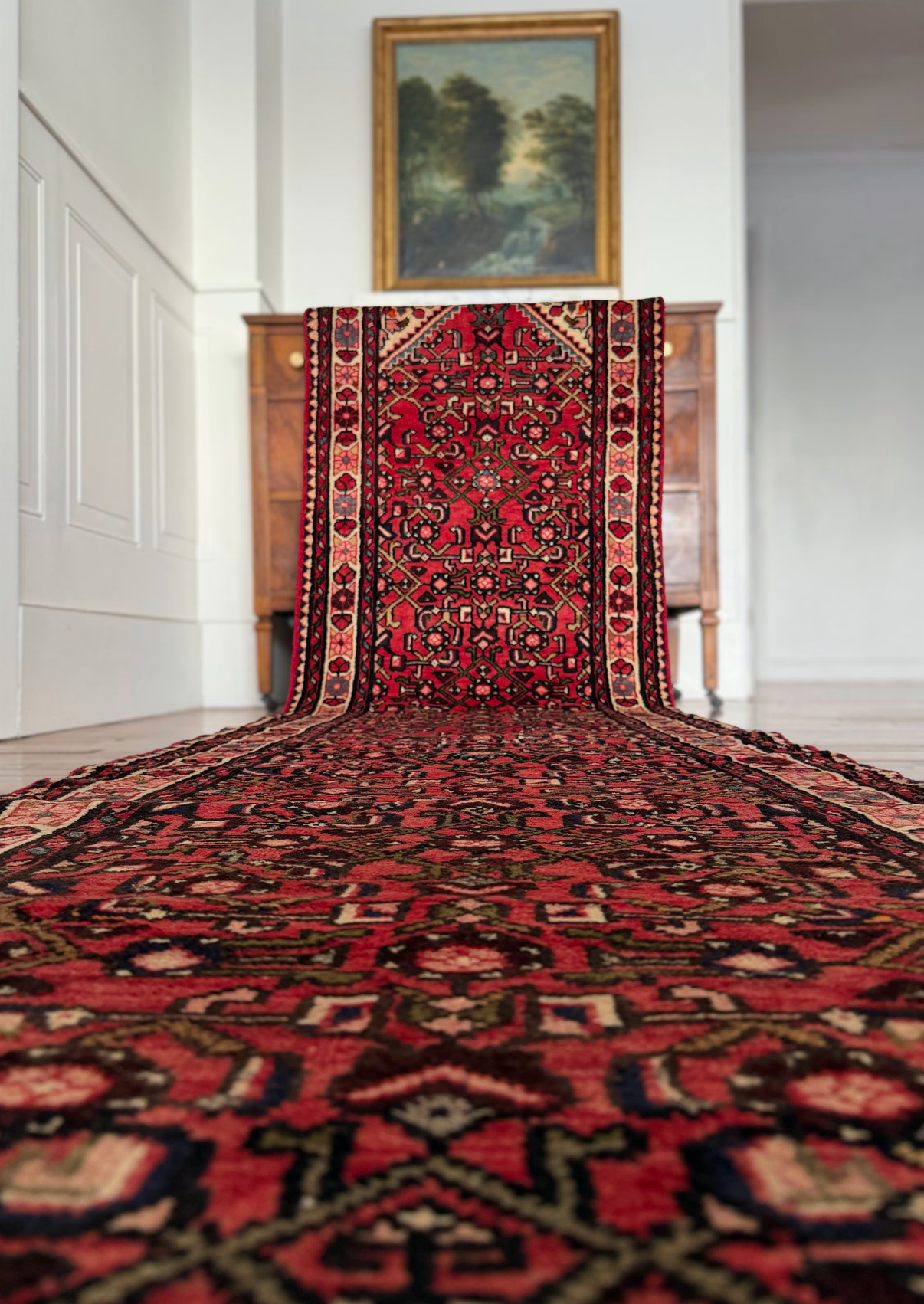 Vintage Garnet Archive No. 13 • Circa 1920s–1940s | 2’8 x 10’6