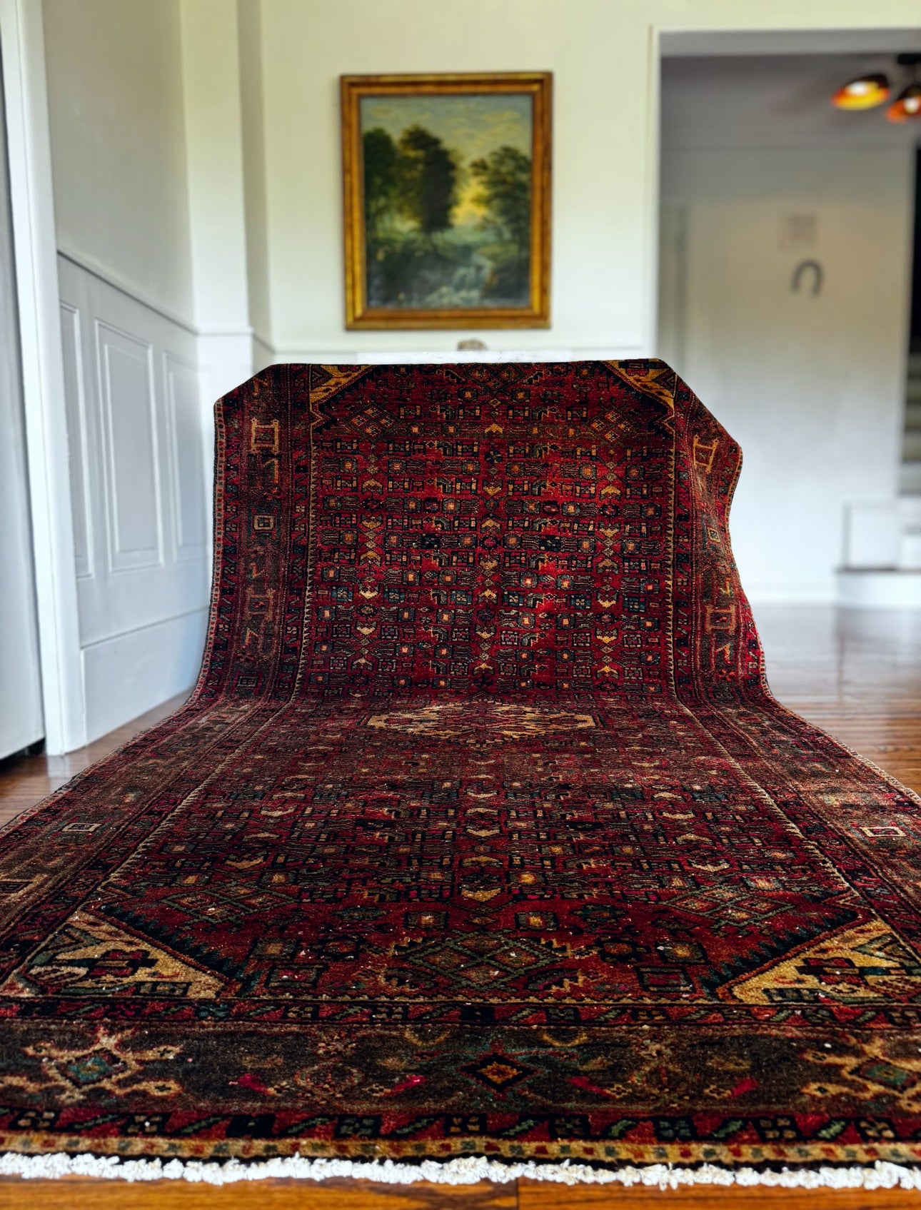Vintage Hamadan/Malayer Niche Rug 5’ x 9’ 4