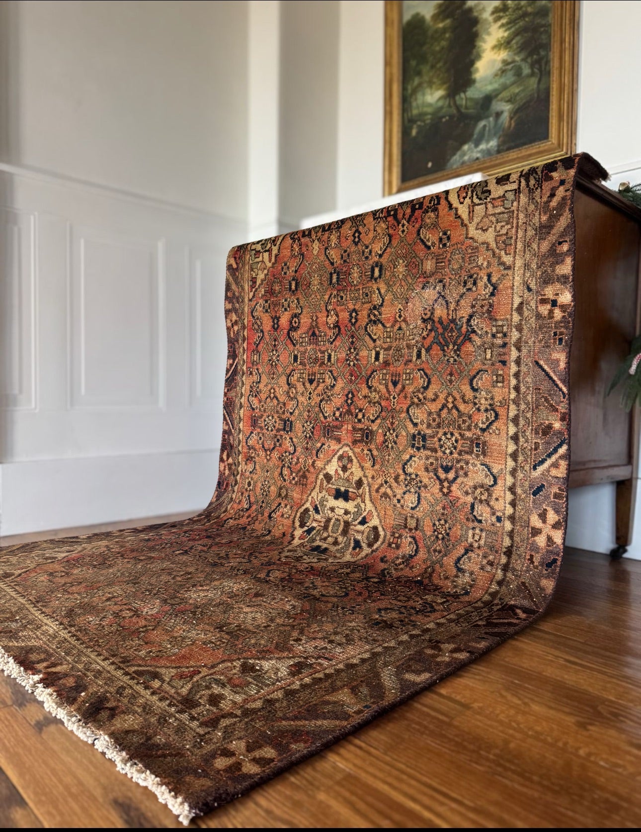 Vintage Moody Malayer — 3’10 x 6’2” circa 1920-1940