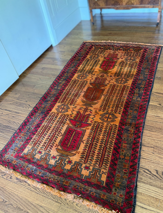 Vintage Saffron Grove 3’5 x 6’4