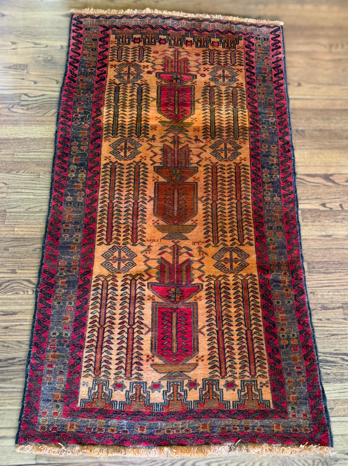 Vintage Saffron Grove 3’5 x 6’4
