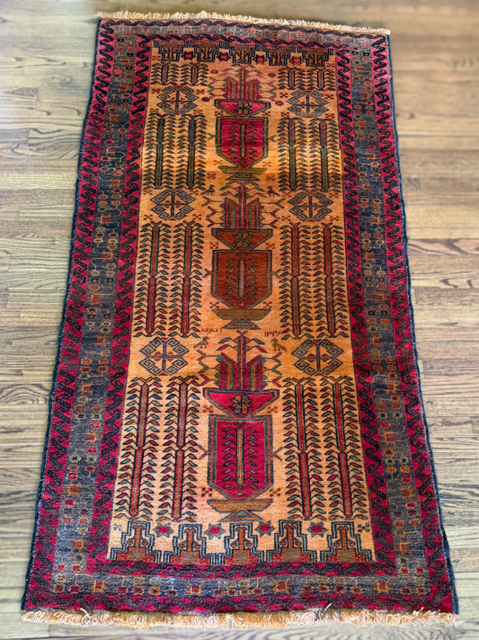Vintage Saffron Grove 3’5 x 6’4