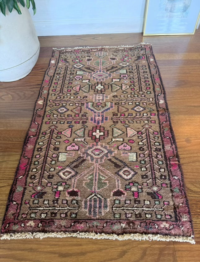 Vintage hand made Anatolian Rug
2’ X 3’ 3”