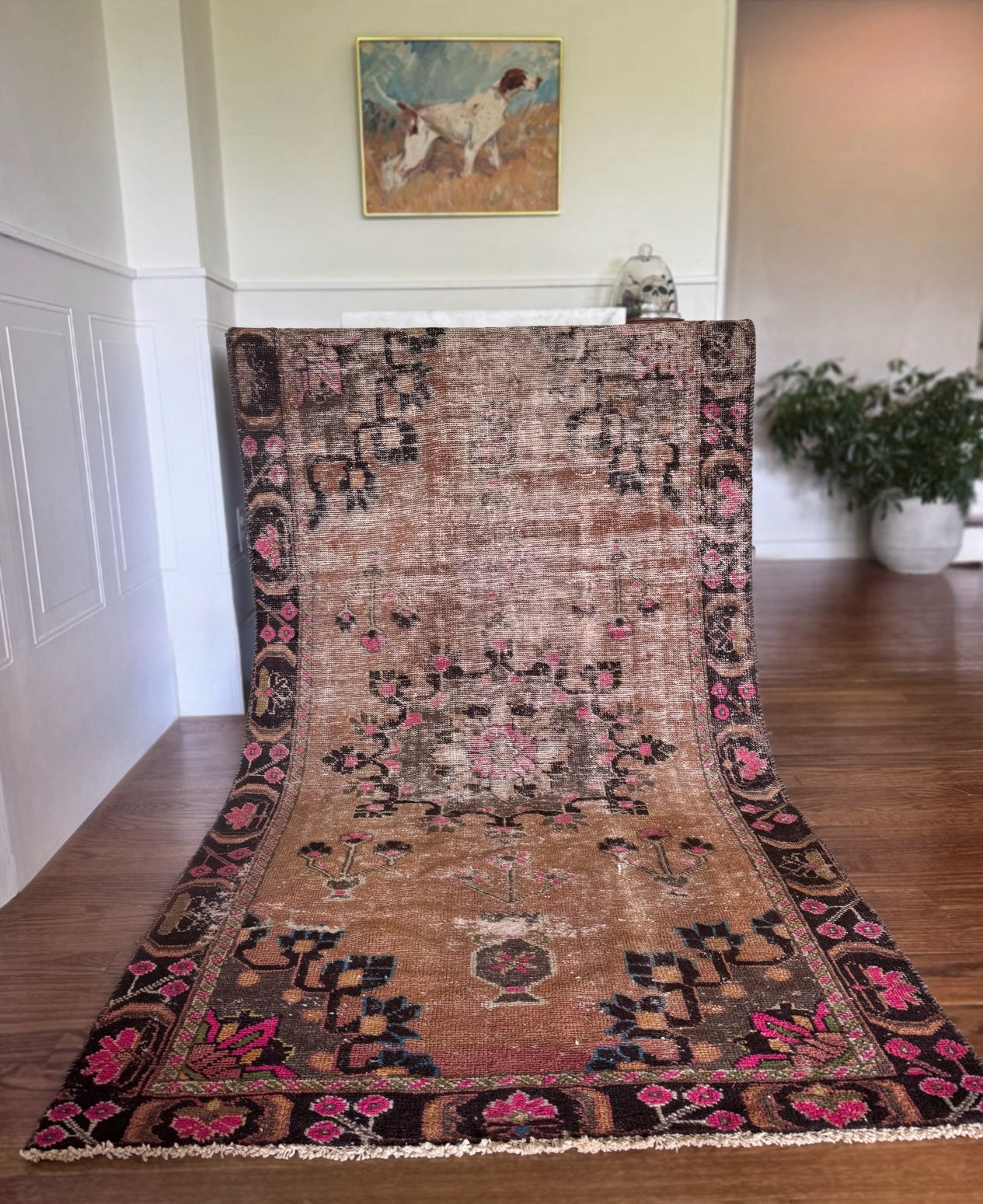 Vintage Anatolian wool rug
3’ 7 X 6’ 6